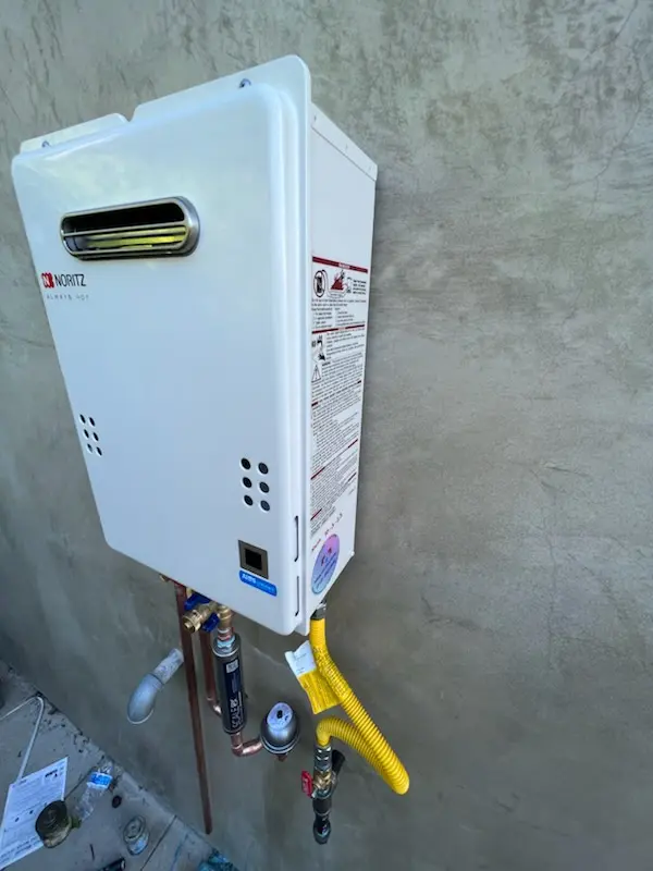 Tankless water heater installation for Pages Corner homes